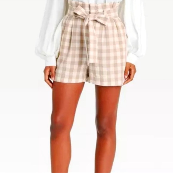 NWT A New Day High-Rise Paperbag Shorts - Picture 1 of 4